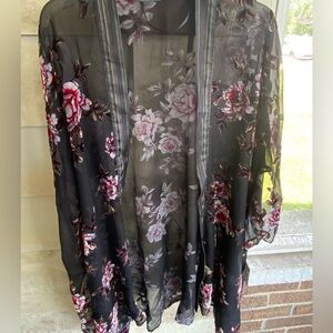 Floral Embroidered Women's Top